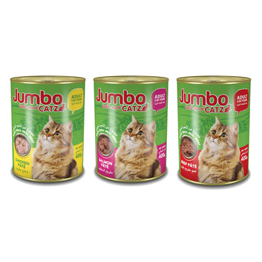 JUMBO Catz Canned Pate 400g - Salmon Pate